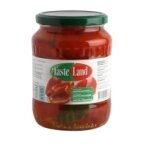 Marinuoti paprikų ketvirčiai TASTE LAND, 680g / 280 g