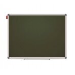 Magnetinė kreidinė lenta MEMOBE 120x90 cm, aliuminio rėmas, žalia