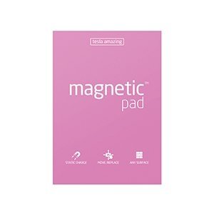 Magnetiniai lapeliai TESLA AMAZING A3 rožiniai, 50lapų