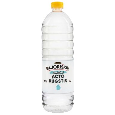 Maistinė acto rūgštis, 9 %, 1 l, (1 kg)