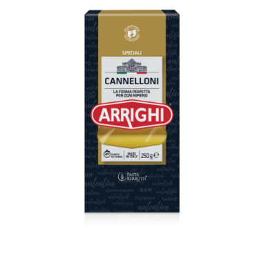 Makaronai  ARRIGHI Cannelloni, dideli vamzdeliai, 250 g