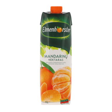 Mandarinų nektaras ELMENHORSTER, 50%, 1 l