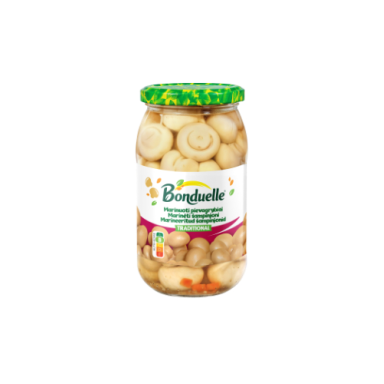 Marinuoti pievagrybiai Traditional BONDUELLE, 540g/290g Marinuoti pievagrybiai Traditional BONDUELLE, 540g/290g