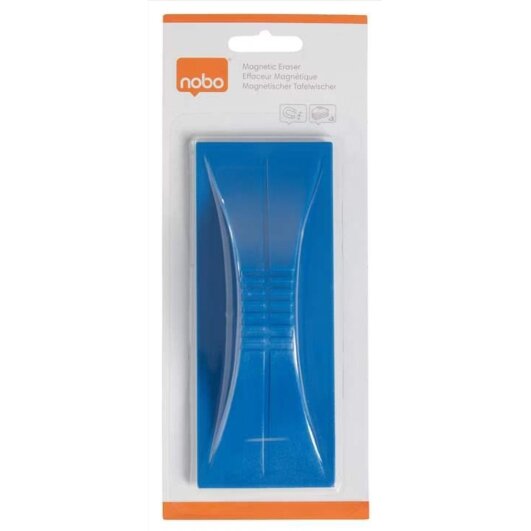 Magnetinės lentos valiklis NOBO Drywipe, mėlyna sp. 2