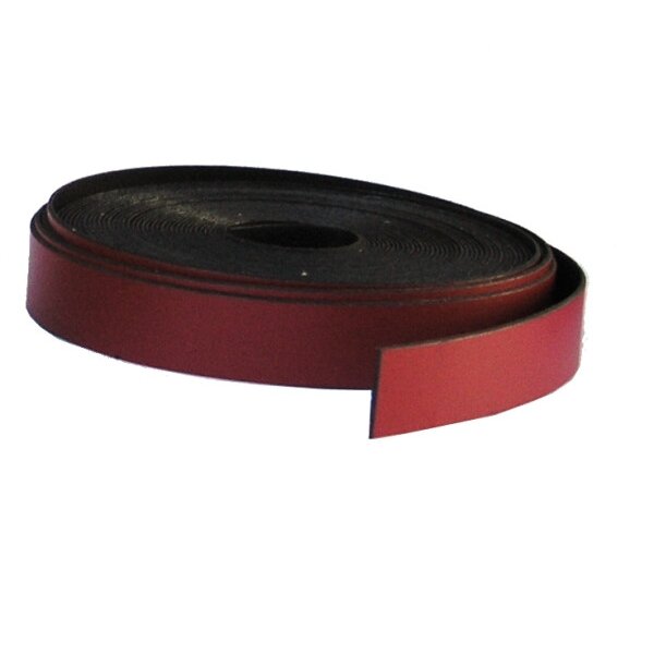 Magnetinė juosta BI-OFFICE 10 mmx5 m, raudona Magnetinė juosta BI-OFFICE 10 mmx5 m, raudona