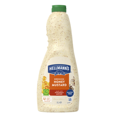 Medaus ir garstyčių padažas HELLMANN'S, salotoms, 1 l Medaus ir garstyčių padažas HELLMANN'S, salotoms, 1 l