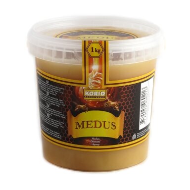 Medus, kibirėlyje, 1 kg Medus, kibirėlyje, 1 kg