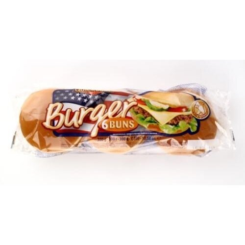Mėsainių bandelės, 6 vnt., 300 g