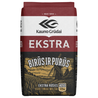 Miltai EKSTRA, kvietiniai, 405D, 1,75 kg