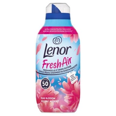 Minkštiklis LENOR Pink Blossom, 50 skalb., 700 ml