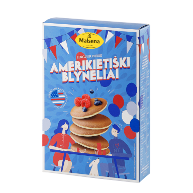 Mišinys MALSENA, amerikietiškiems blyneliams, 300 g