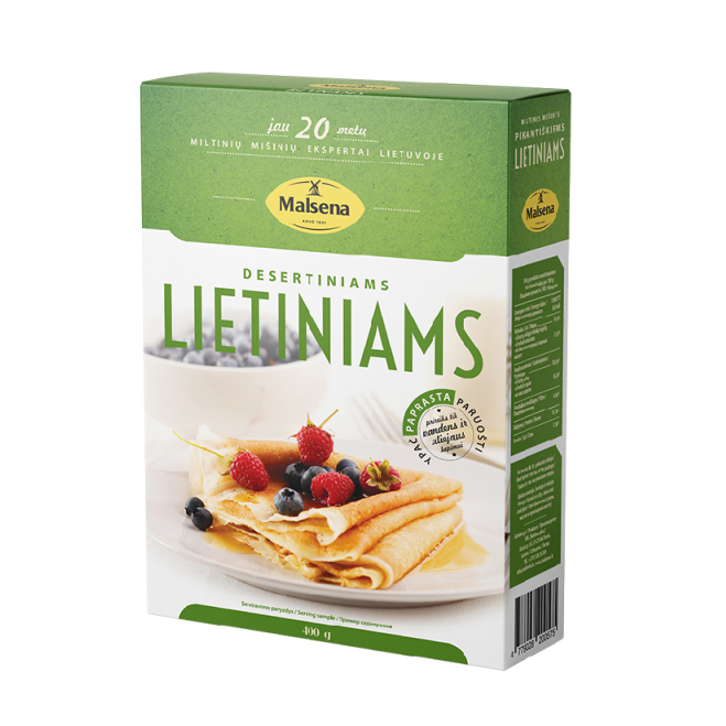 Mišinys lietiniams blynams MALSNEA, 400g