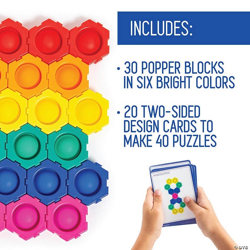 Mindware sensorinis konstruktorius „Imagination Poppers“ 1