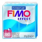 Modelinas FIMO EFFECT, 57 g, permatoma mėlyna sp.