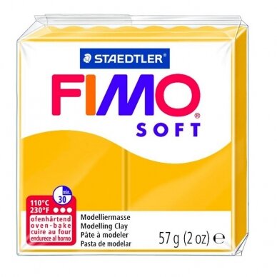 Modelinas FIMO SOFT, 57 g, saulėgrąžų geltona sp.