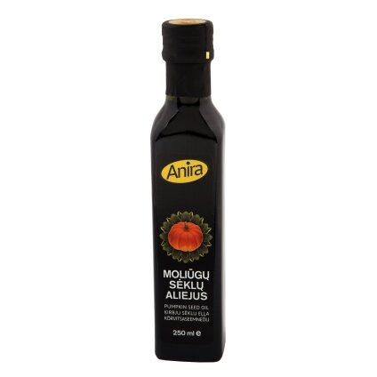 Moliūgų sėklų aliejus ANIRA, nerafinuotas, 250 ml