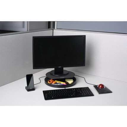 Monitoriaus stovas KENSINGTON SmartFit Spin2, juoda sp. 2 Monitoriaus stovas KENSINGTON SmartFit Spin2, juoda sp. 2