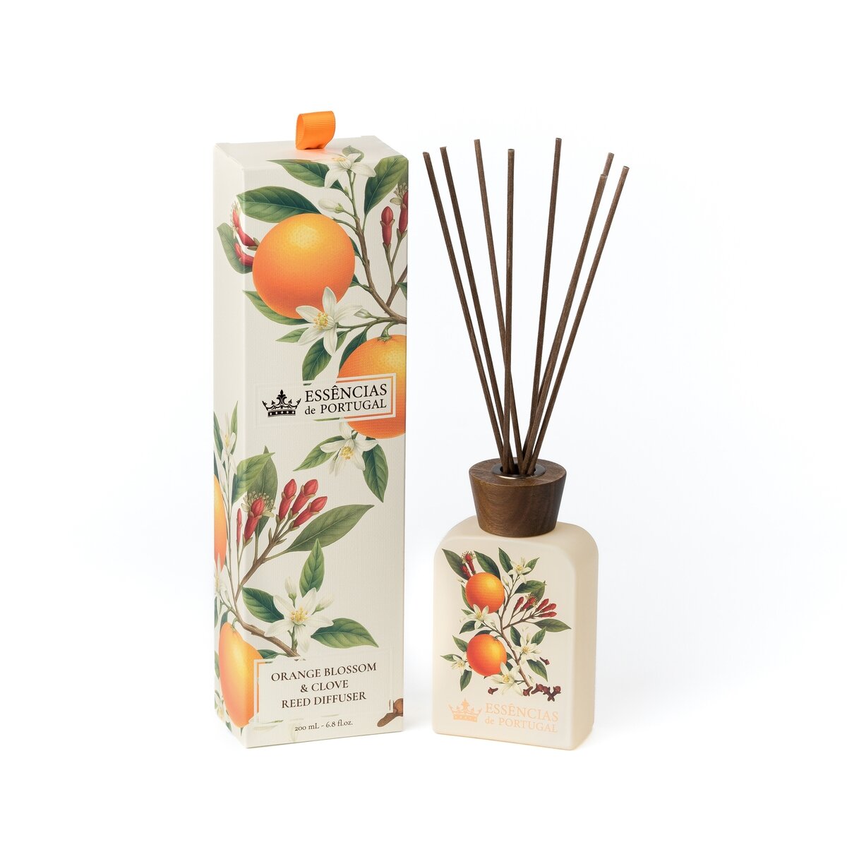 Namų kvapas Botanic Orange&Clove, su lazdelėmis, 200 ml, iki 60 d, vnt Namų kvapas Botanic Orange&Clove, su lazdelėmis, 200 ml, iki 60 d, vnt