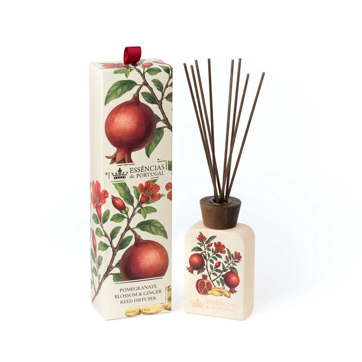 Namų kvapas Botanic Pomegranate&Ginger, su lazdelėmis, 200 ml, iki 60 d, vnt Namų kvapas Botanic Pomegranate&Ginger, su lazdelėmis, 200 ml, iki 60 d, vnt