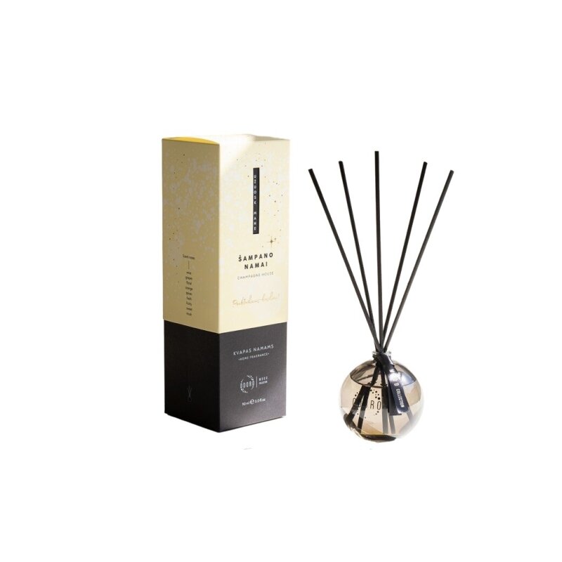Namų kvapas ODORO MOOD Collection "Champagne House", 90 ml Namų kvapas ODORO MOOD Collection "Champagne House", 90 ml