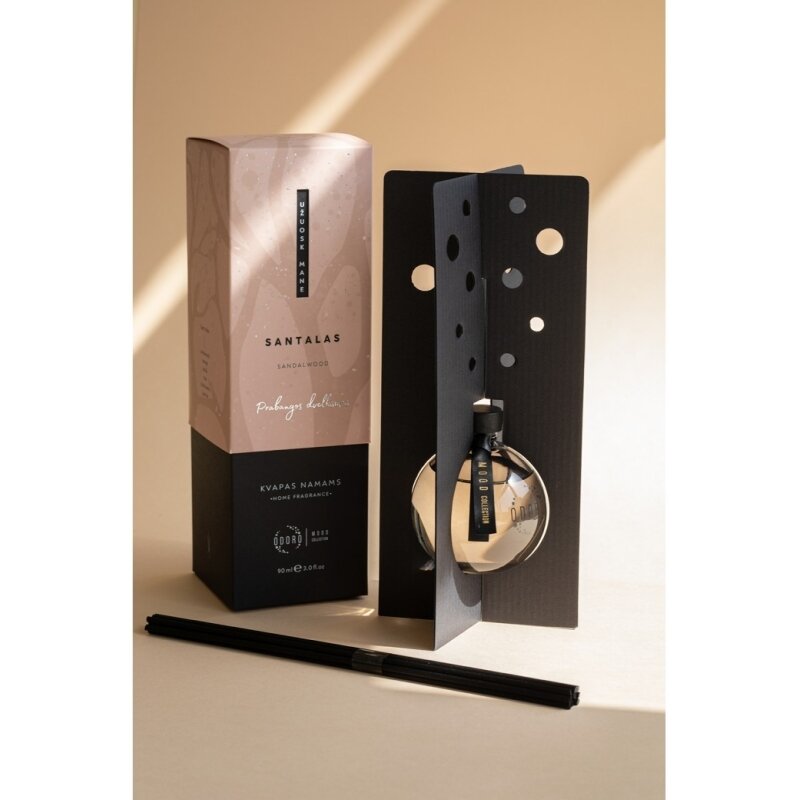 Namų kvapas ODORO MOOD Collection"Sandalwood", 90 ml 1 Namų kvapas ODORO MOOD Collection"Sandalwood", 90 ml 1