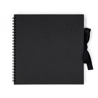 Nuotraukų albumas, 305x305mm, 35 lapai, juodas Nuotraukų albumas, 305x305mm, 35 lapai, juodas