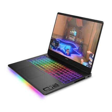 OMEN by HP MAX Gaming Laptop 16-ak0061nn - Ryzen AI 9 HX 375, 32GB, 1TB SSD, 16 WQXGA 500-nit 240Hz AG, GeForce RTX 5080 16GB, 1080p IR cam, US RGB backlit keyboard, 83Wh, Shadow black, Win 11 Home, 1 years 1