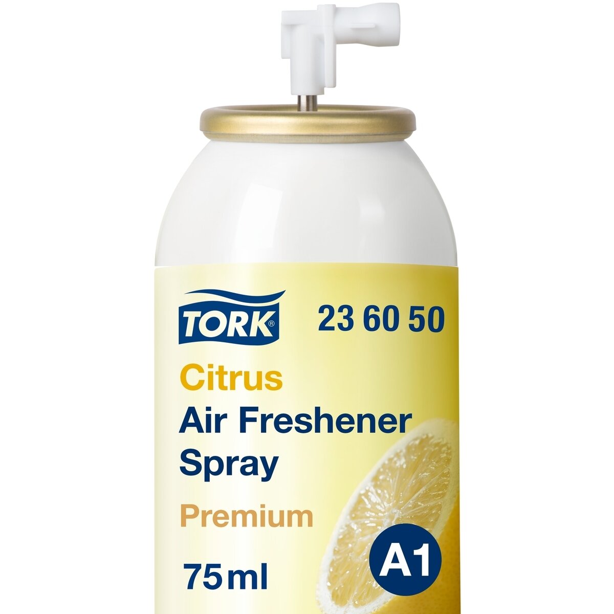 Oro gaiviklis TORK PREMIUM, 75ml., citrinų kvapo Oro gaiviklis TORK PREMIUM, 75ml., citrinų kvapo
