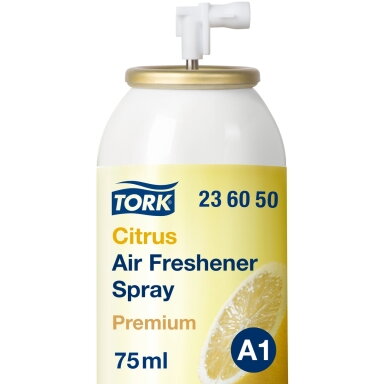 Oro gaiviklis TORK PREMIUM, 75ml., citrinų kvapo Oro gaiviklis TORK PREMIUM, 75ml., citrinų kvapo