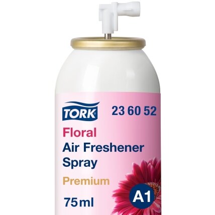 Oro gaiviklis TORK PREMIUM 75 ml, gėlių kvapo Oro gaiviklis TORK PREMIUM 75 ml, gėlių kvapo