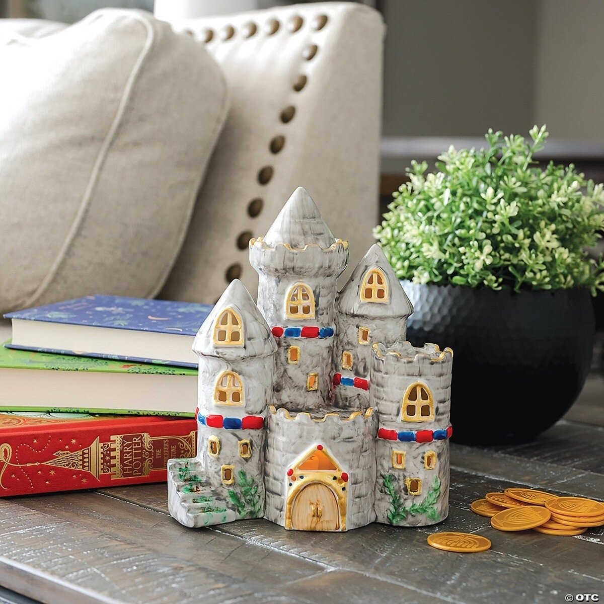 PAŽEISTA PAKUOTĖ: Kūrybinis rinkinys „Paint Your Own Porcelain Castle Light“ 1 PAŽEISTA PAKUOTĖ: Kūrybinis rinkinys „Paint Your Own Porcelain Castle Light“ 1