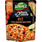 Paruošti ryžiai ŁOWICZ, su grilintomis daržovėmis, 250 g