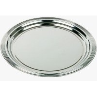 Padėklas PARTY, chromuotas metalas, D 35 cm, vnt Padėklas PARTY, chromuotas metalas, D 35 cm, vnt