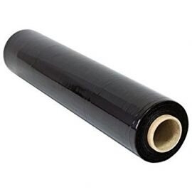 Pakavimo plėvelė Stretch 17x450mm 200m juoda Pakavimo plėvelė Stretch 17x450mm 200m juoda