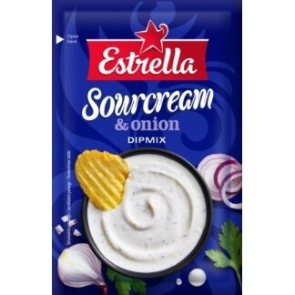 Padažas ESTRELLA Dipmix, Grietinės ir svogūnų skonio, 13 g