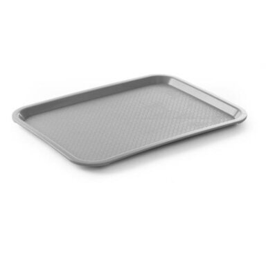 Padėklas FAST FOOD, plastikinis, pilkas, 35 x 45 cm, 1 vnt Padėklas FAST FOOD, plastikinis, pilkas, 35 x 45 cm, 1 vnt