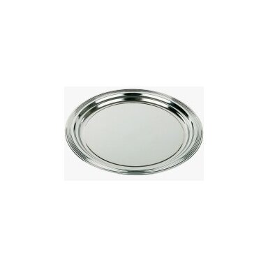 Padėklas PARTY, chromuotas metalas, D 35 cm, vnt Padėklas PARTY, chromuotas metalas, D 35 cm, vnt