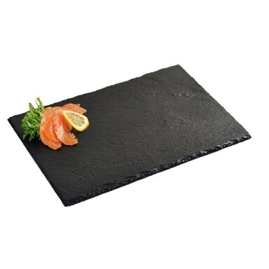 Padėklas Slate, su neslystančiomis kojelėmis, skalūnas, 40 x 30 cm, H 0,6/0,7 cm, vnt Padėklas Slate, su neslystančiomis kojelėmis, skalūnas, 40 x 30 cm, H 0,6/0,7 cm, vnt