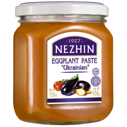 Pagardas NEZHIN, Baklažanų pasta, Ukrainietiška, 450 g