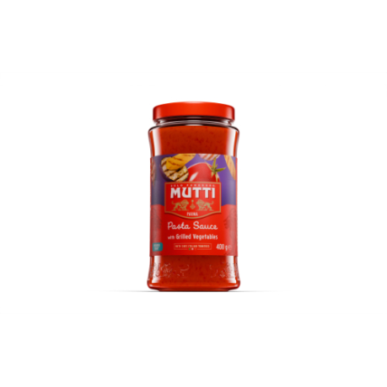 Padažas makaronams MUTTI, su keptomis daržovėmis, 400 g Padažas makaronams MUTTI, su keptomis daržovėmis, 400 g