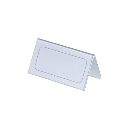 Pastatomos vardinės stalo kortelės DURABLE, 52/104 x 100 mm Pastatomos vardinės stalo kortelės DURABLE, 52/104 x 100 mm
