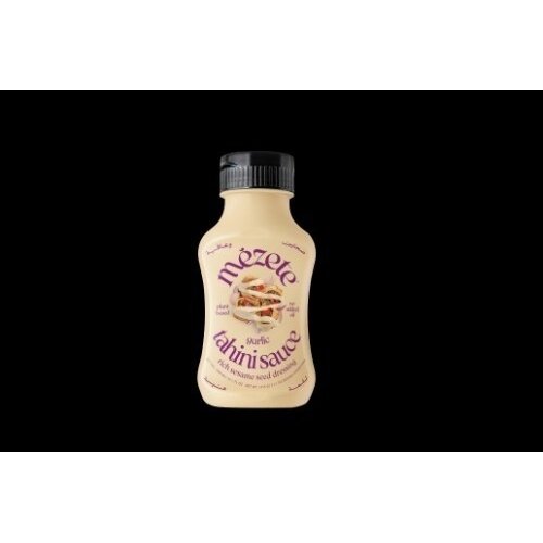 Padažas MEZETE Tahini, gurmaniškas, su sezamo sėklomis ir česnakais, 315g