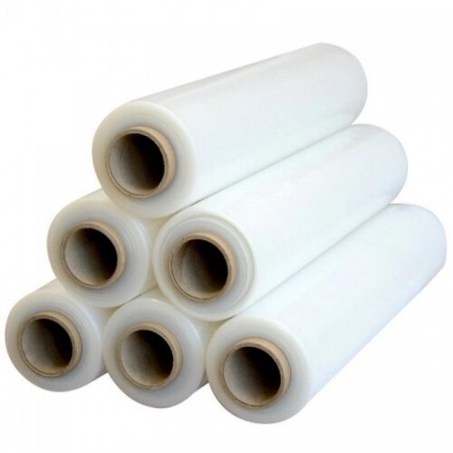 Pakavimo plėvelė Stretch 17x450mm 230m skaidri Pakavimo plėvelė Stretch 17x450mm 230m skaidri