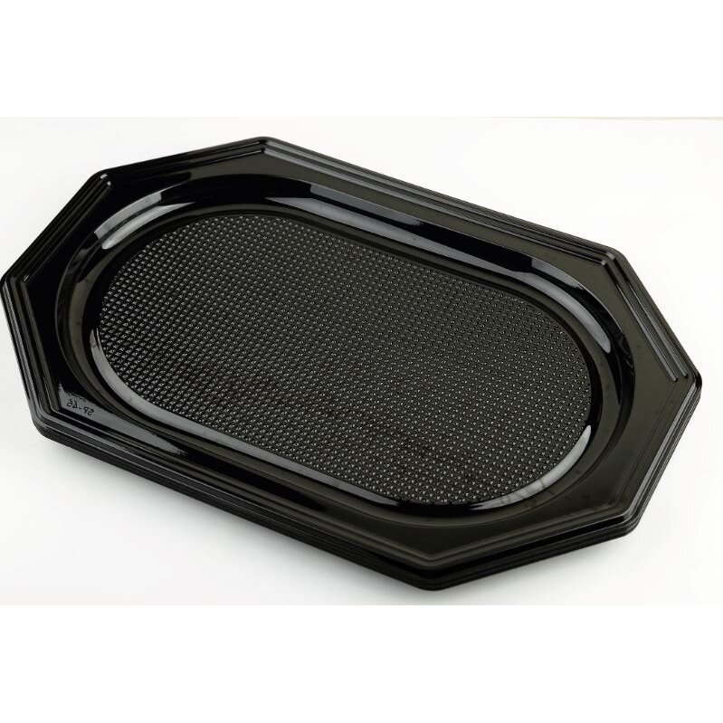 Padėklas PET juodas, 54 x 36 cm, 10 vnt.