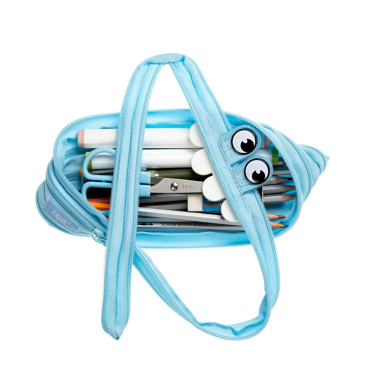 Penalas-pieštukinė ZIPIT Gorge Monster Pouch, GO-1, Mėlyna 2