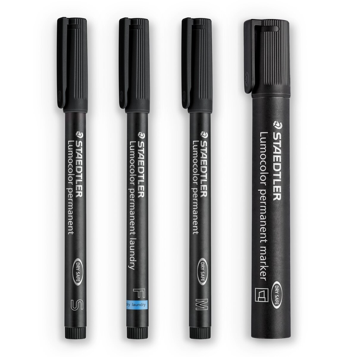 Permanentiniai žymekliai STAEDTLER Lumocolor, 4 vnt. 1 Permanentiniai žymekliai STAEDTLER Lumocolor, 4 vnt. 1
