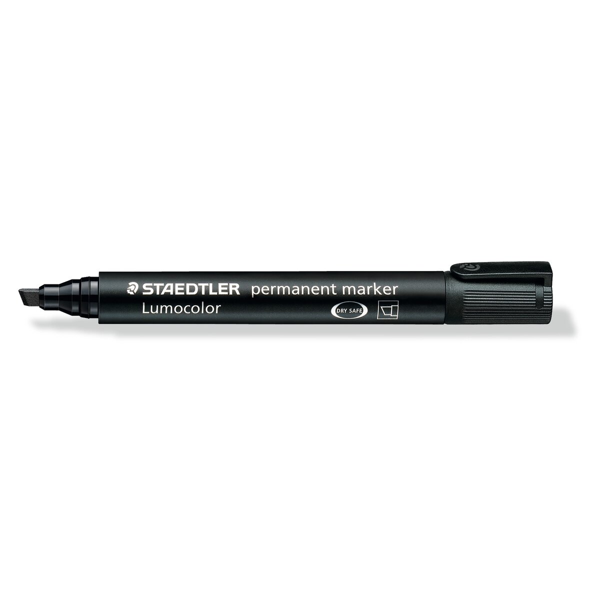 Permanentinis žymeklis STAEDTLER LUMOCOLOR 350, JUODA 1 Permanentinis žymeklis STAEDTLER LUMOCOLOR 350, JUODA 1
