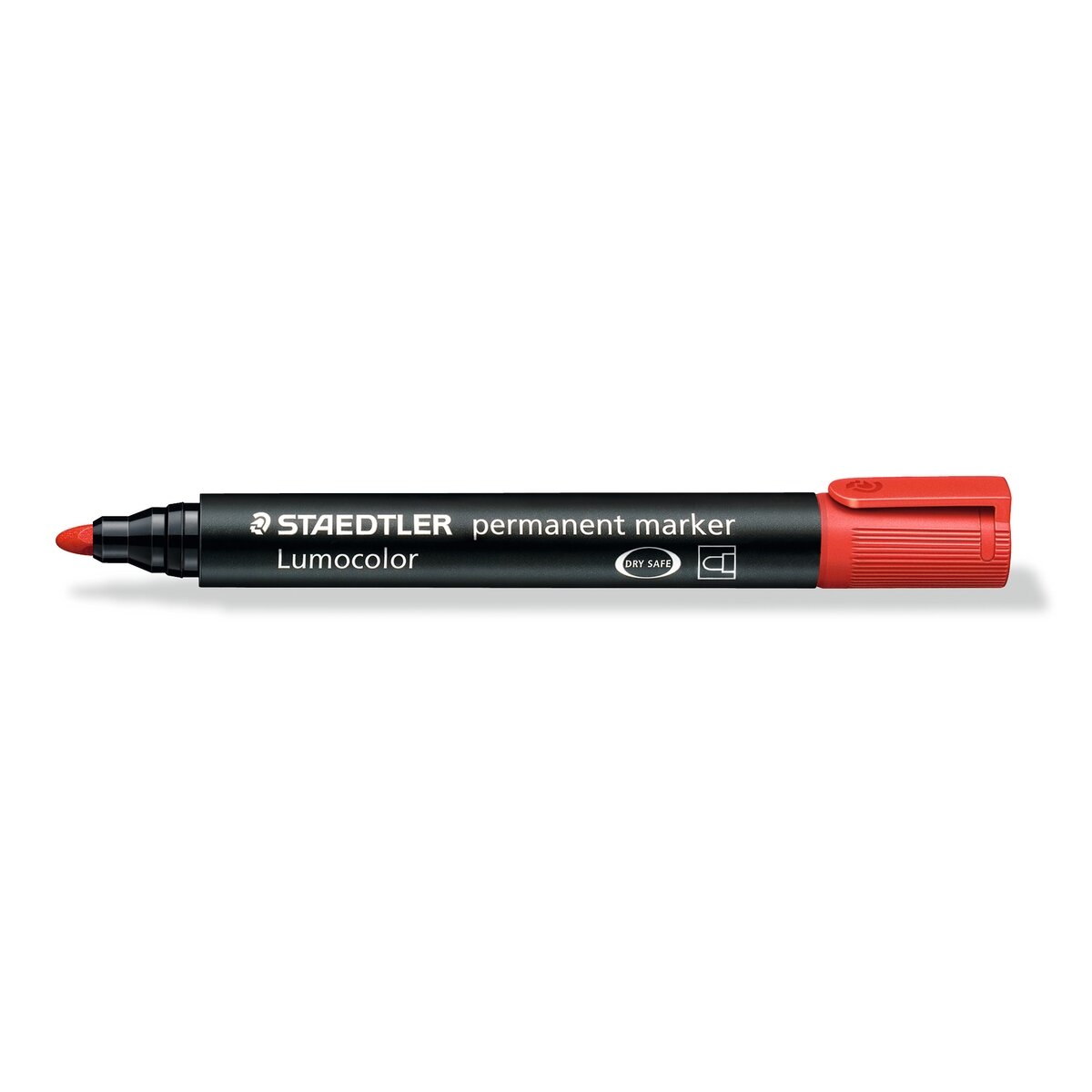 Permanentinis žymeklis STAEDTLER LUMOCOLOR 352, RAUDONA 1 Permanentinis žymeklis STAEDTLER LUMOCOLOR 352, RAUDONA 1