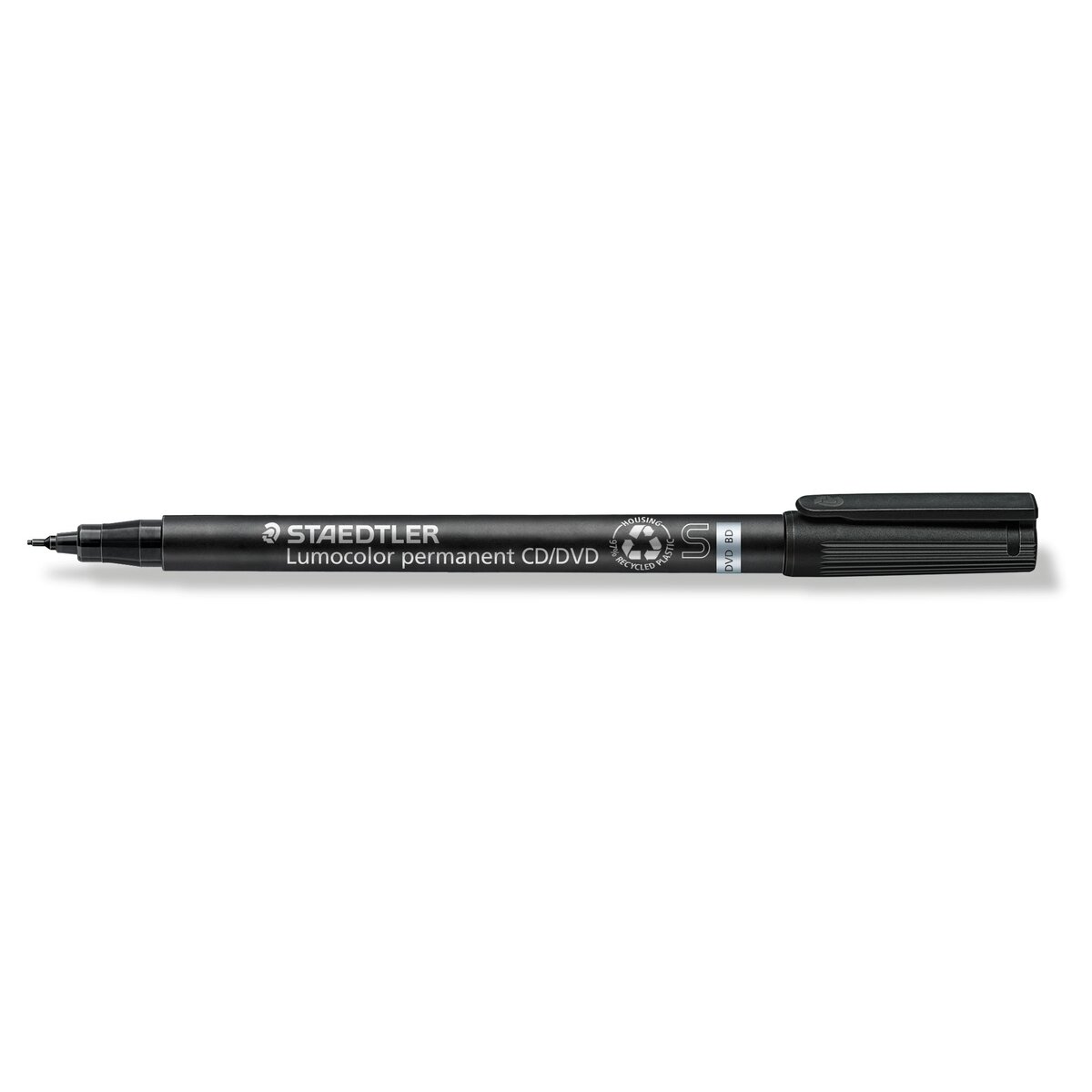 Permanentinis žymeklis STAEDTLER LUMOCOLOR CD/DVD 310, JUODA 3