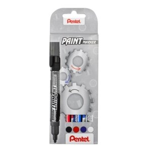 Permanentinių žymeklių rinkinys PENTEL, 4 mm, 4 vnt. Permanentinių žymeklių rinkinys PENTEL, 4 mm, 4 vnt.